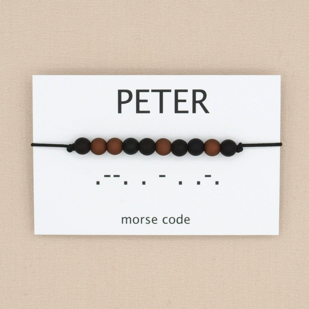 armband morse code peter