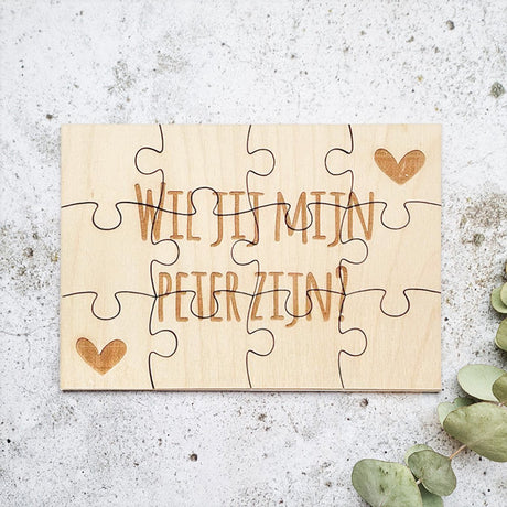 Puzzel • Wil Jij Mijn Peter Zijn?