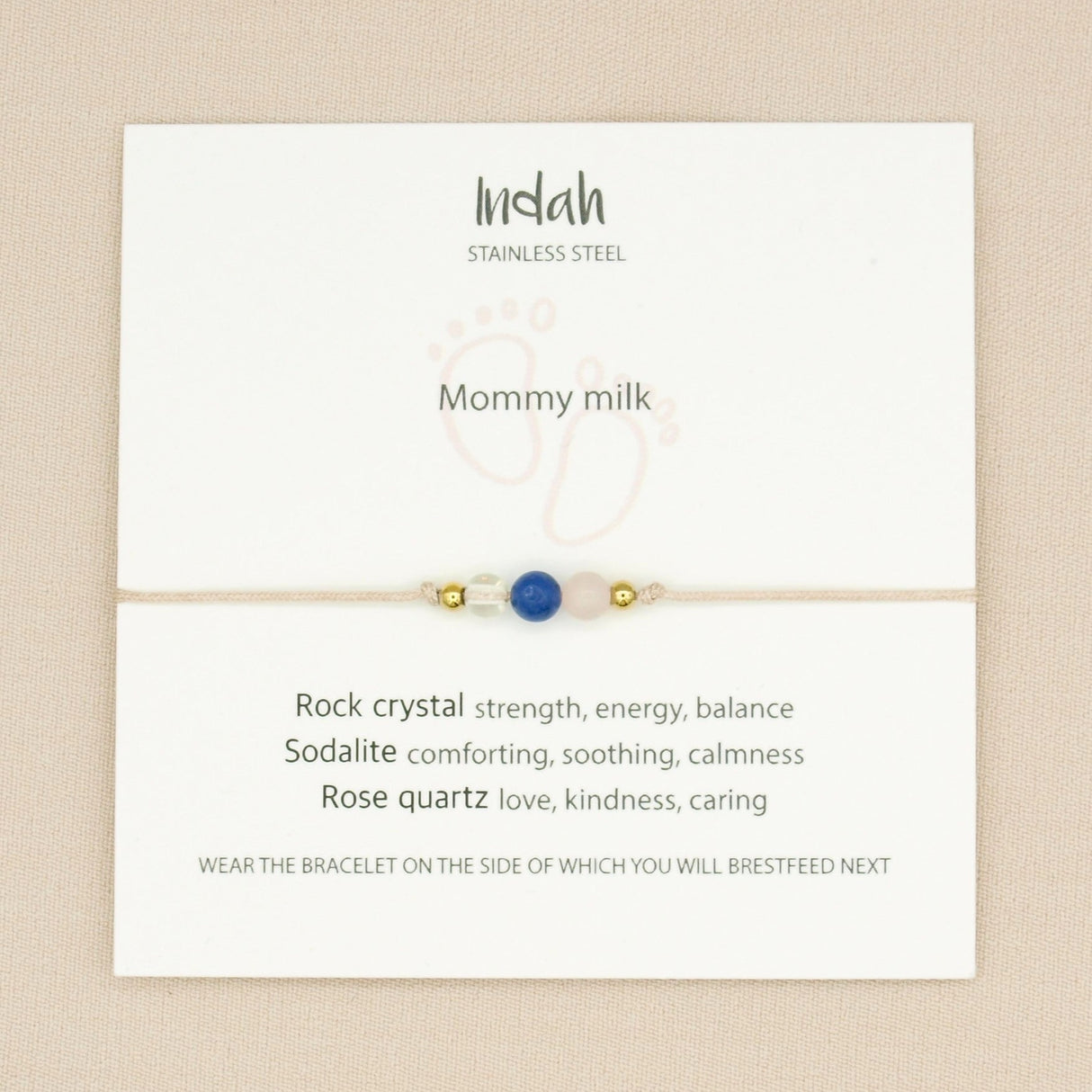 Armband • Mommy Milk • Borstvoedingsarmband