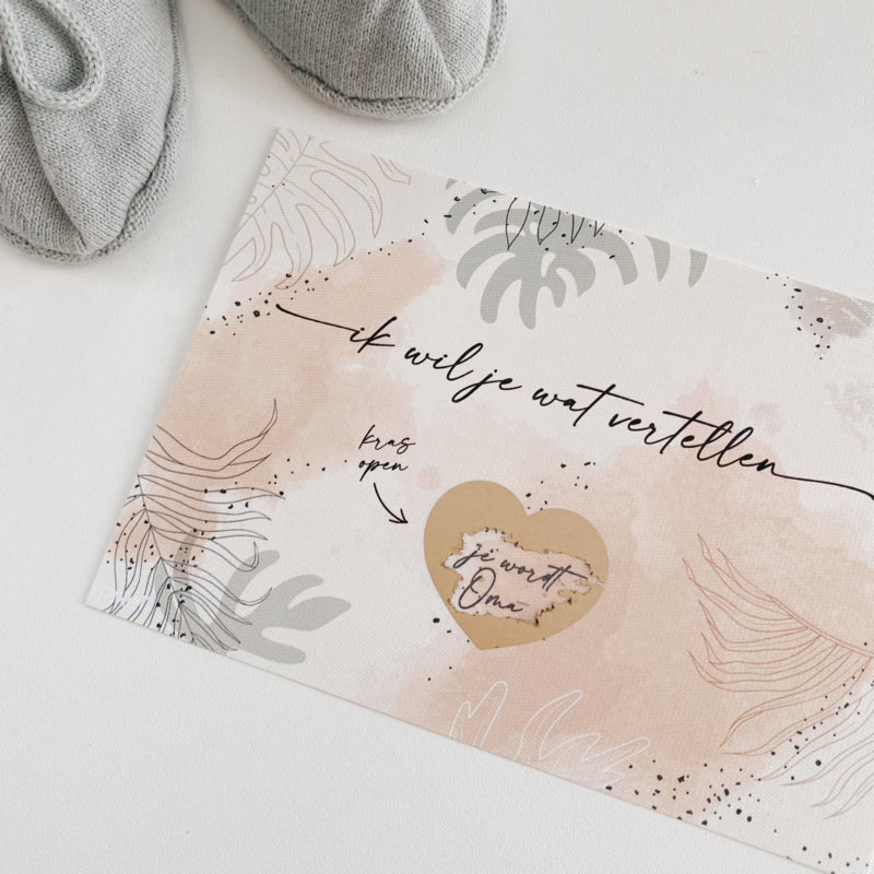 Kraskaart • Je Wordt Oma