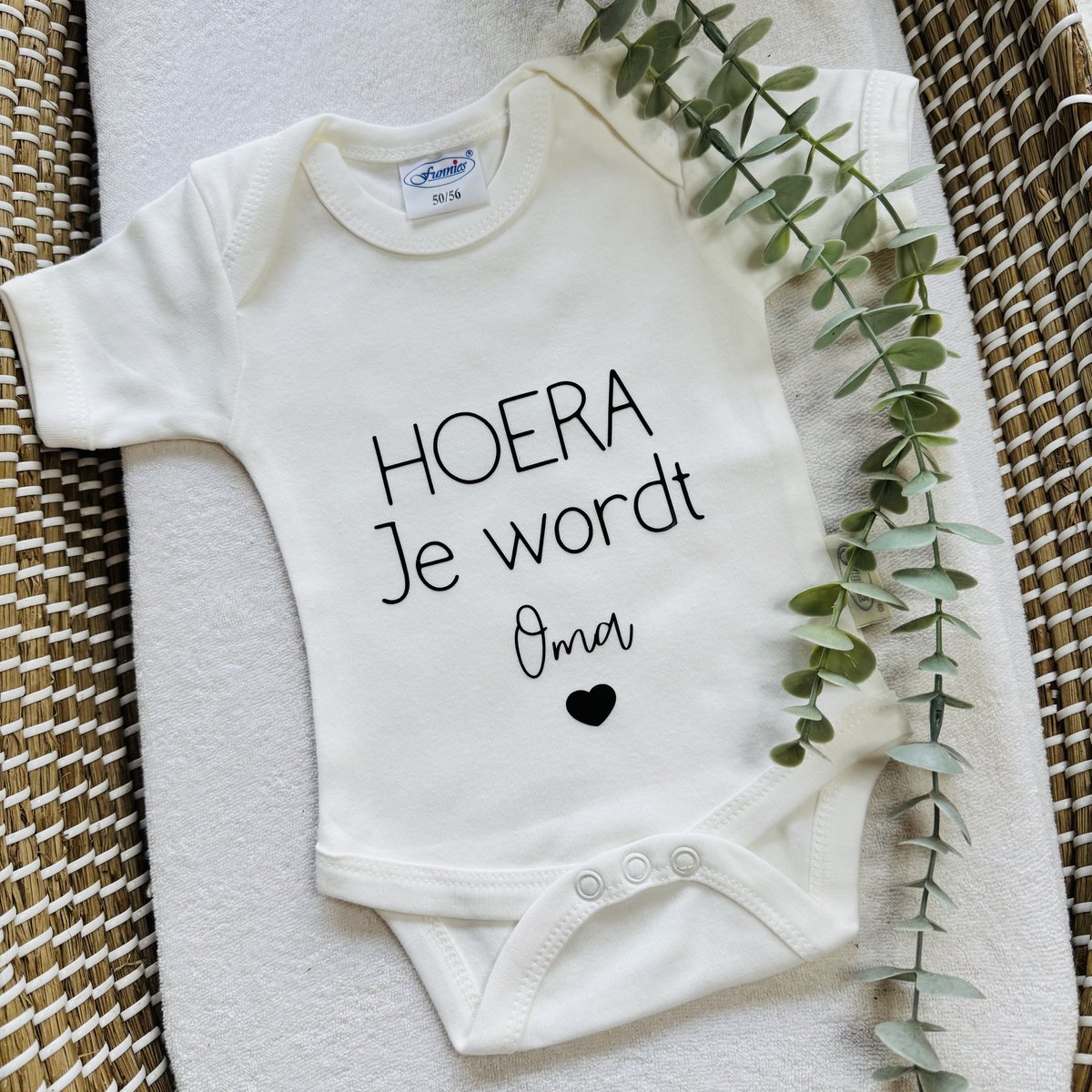 romper babyromper je wordt oma