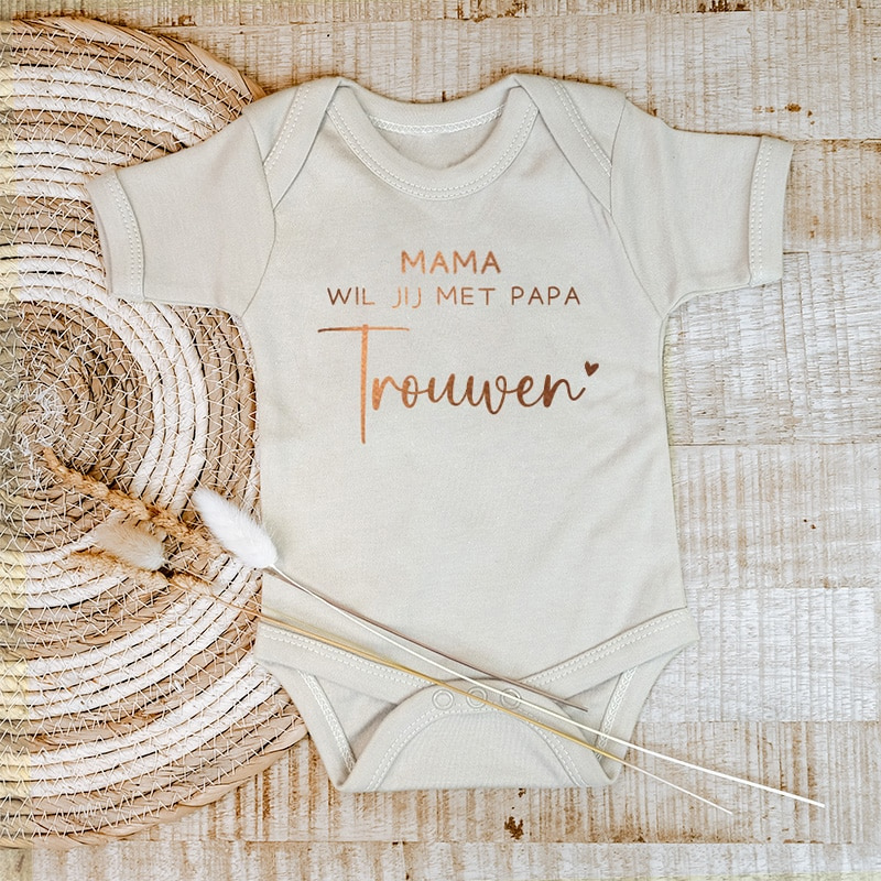 romper mama wil je met papa trouwen