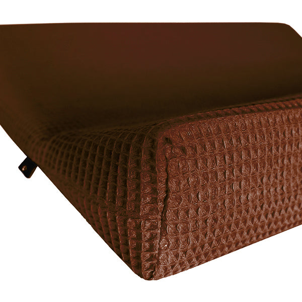 Aankleedkussenhoes Wafelstof • Donker Bruin