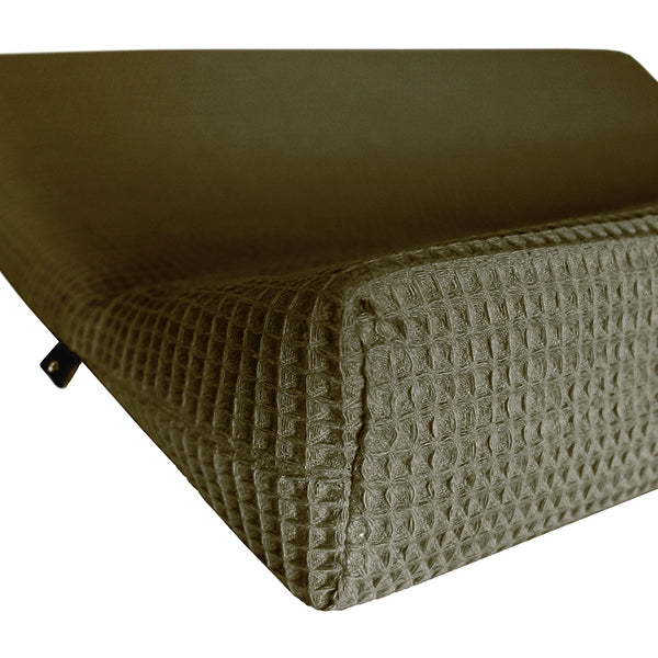 Aankleedkussenhoes Wafelstof • Vintage Green - HelloBaby.be