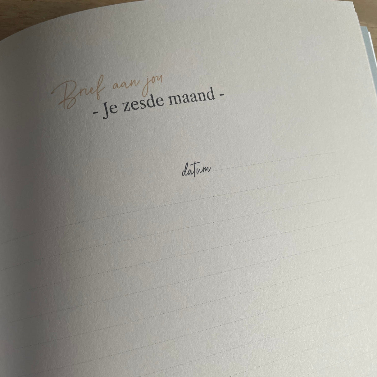 Invulboek • Milestone Baby Journal