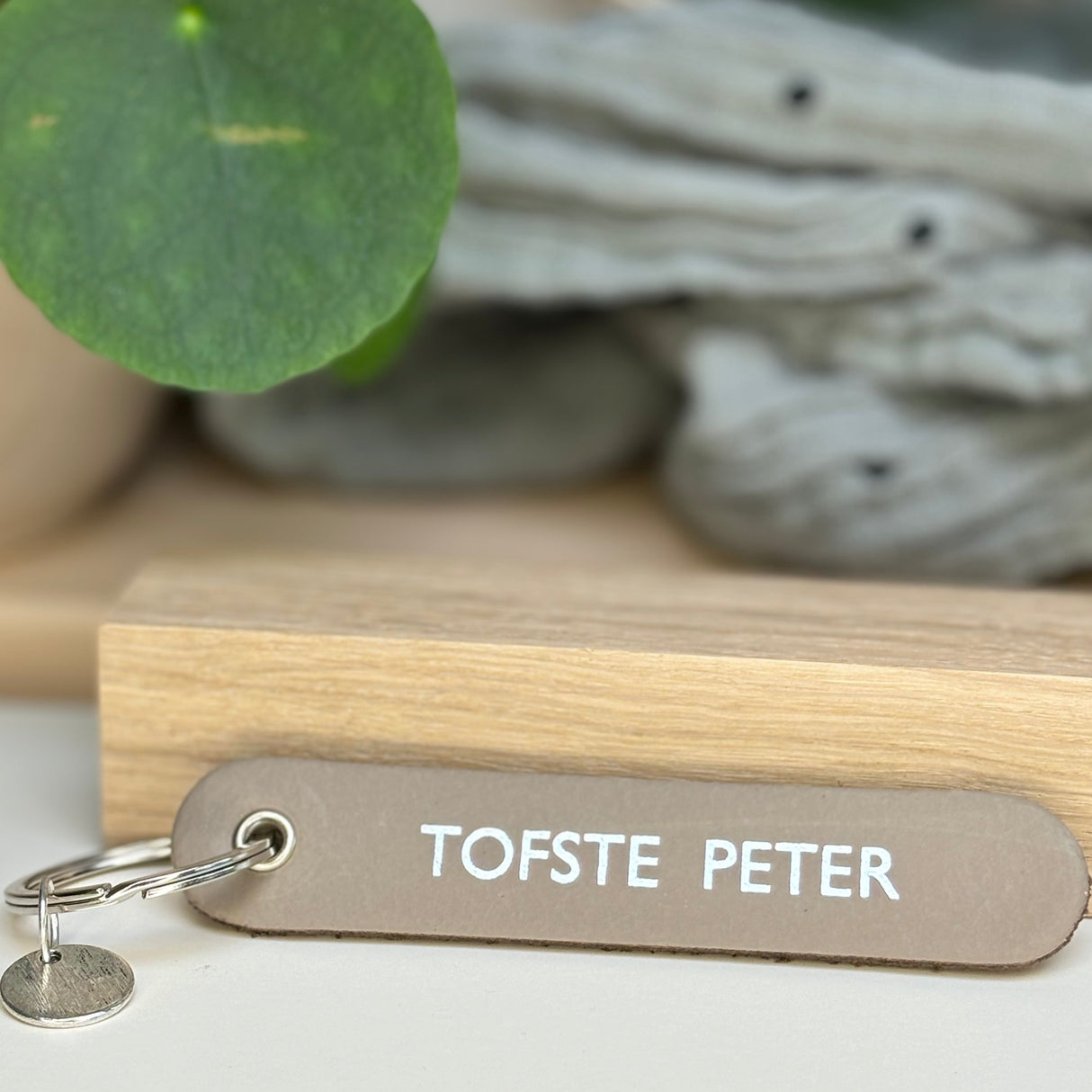 Sleutelhanger • Peter • Taupe