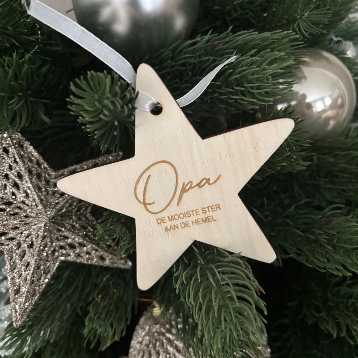 Kerstster • Opa • Mooiste Ster Aan De Hemel