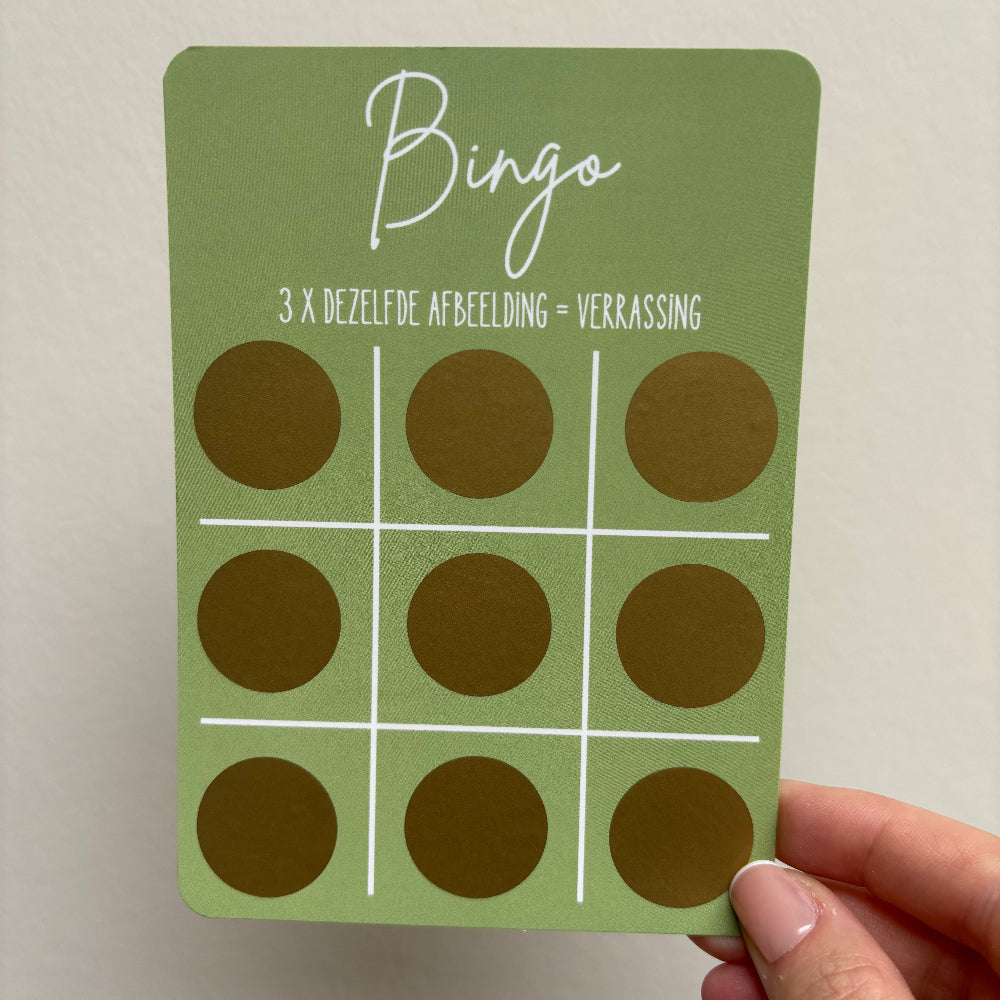 Bingo Kraskaart • Wij Zijn Zwanger