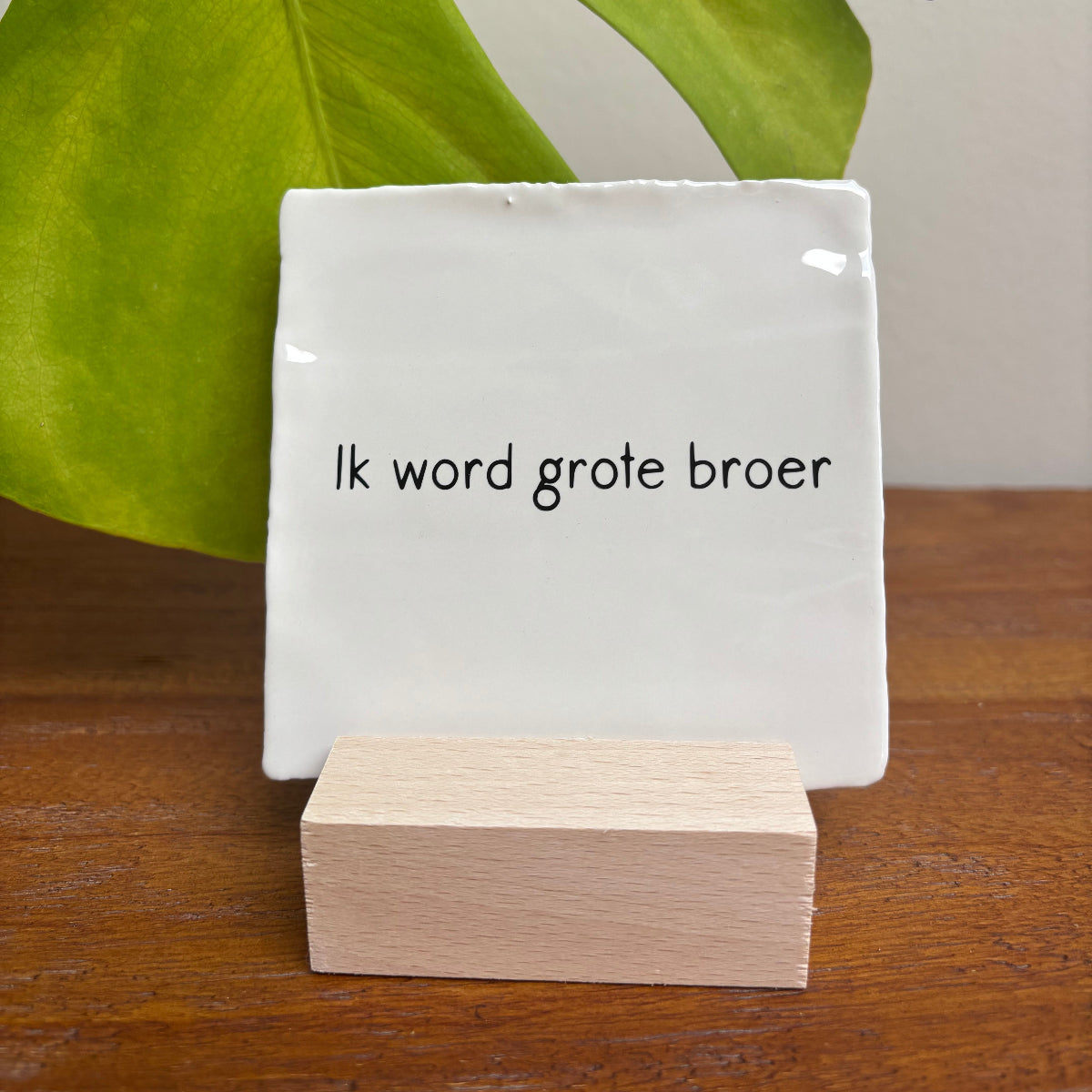 Tegeltje • Ik Word Grote Broer