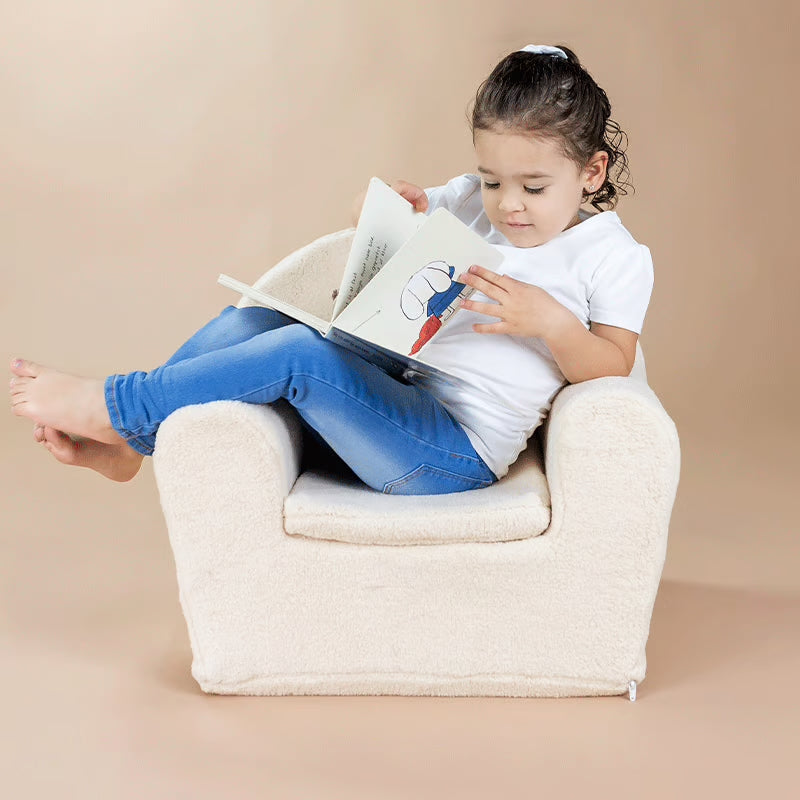 Kinderfauteuil Met Naam • Teddy • Beige