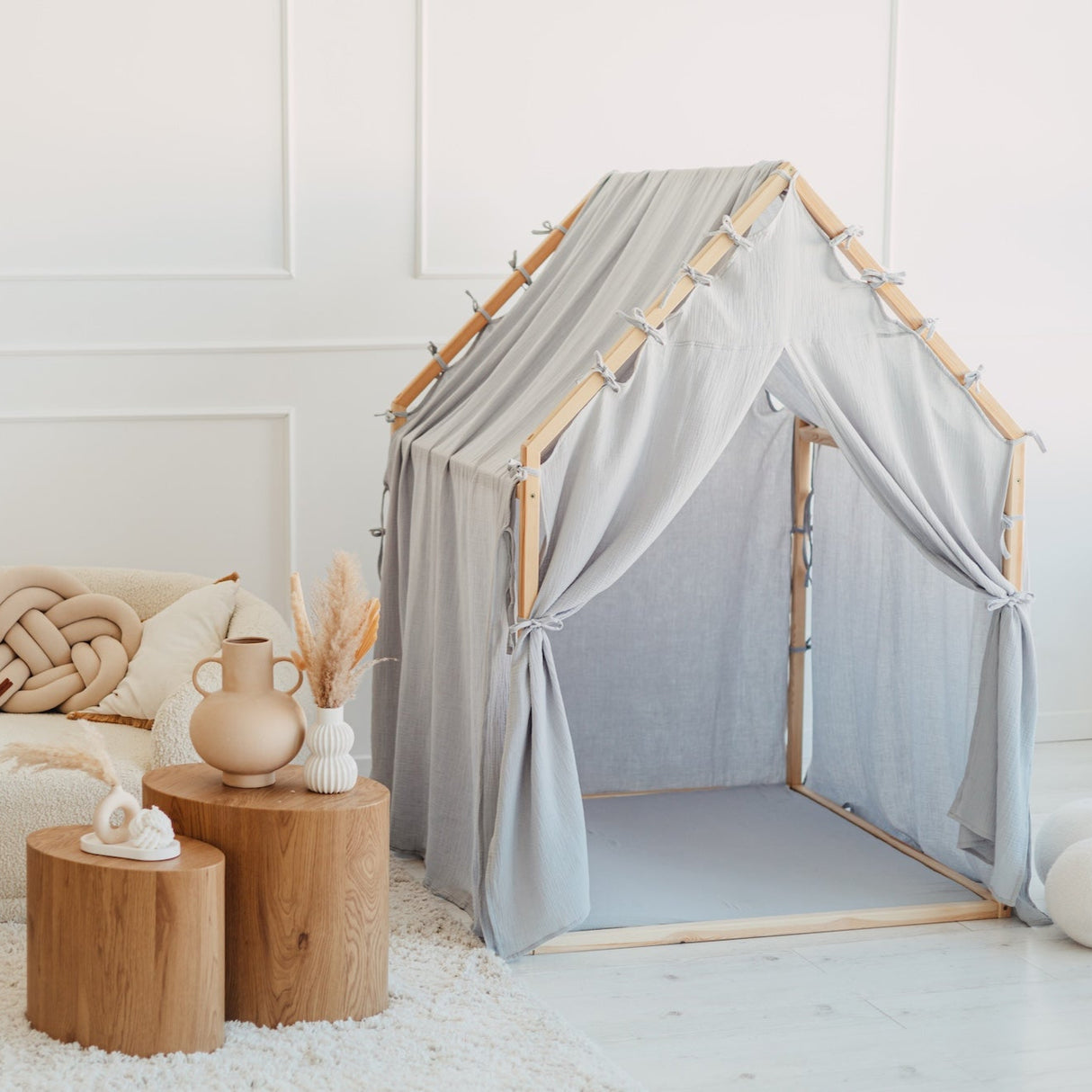 speelhuis speeltent blauw blue