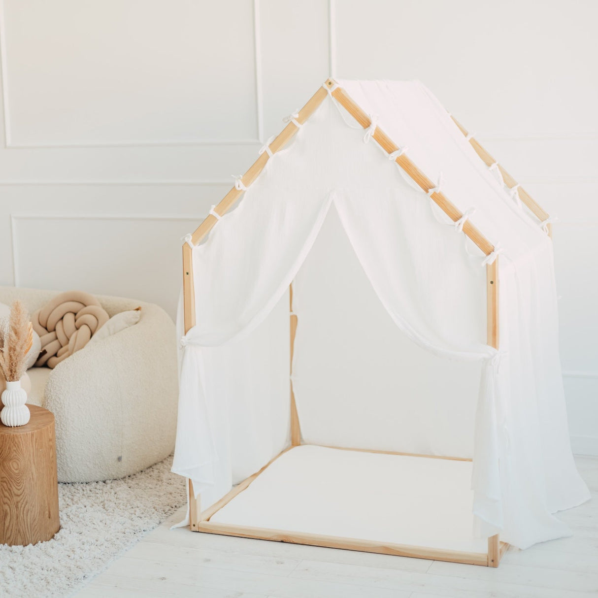 speeltent tipi speelhuis moje white