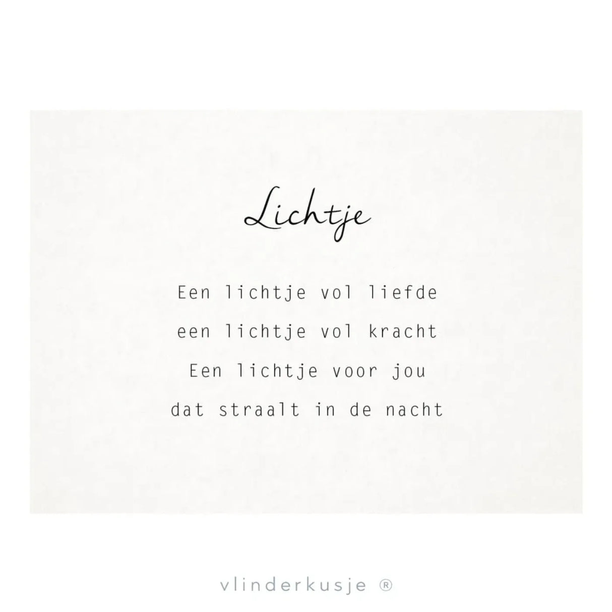 Gedichtendoosje Vol Troost