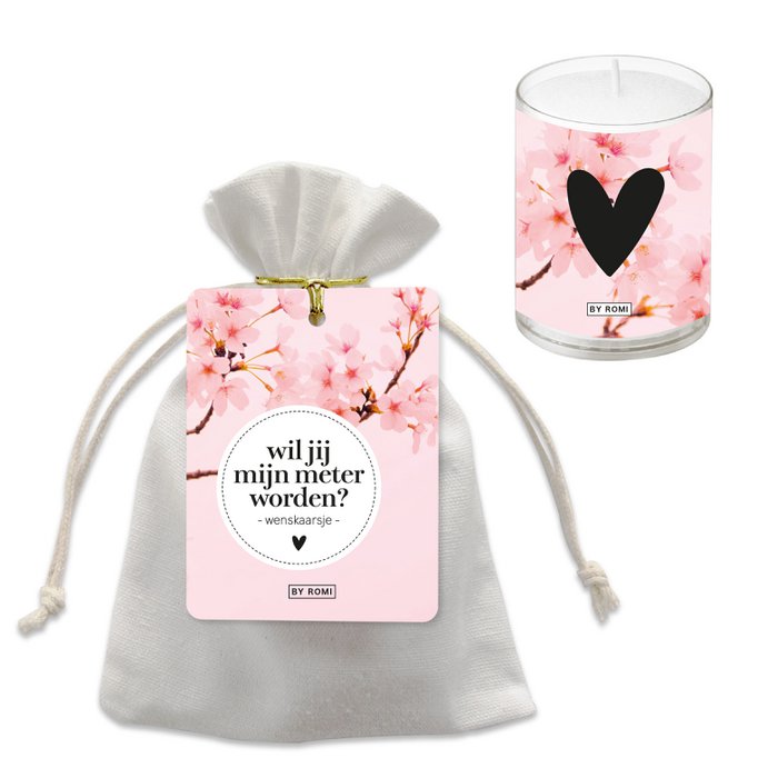 Wenskaarsje In Zakje • Wil Jij Mijn Meter Worden