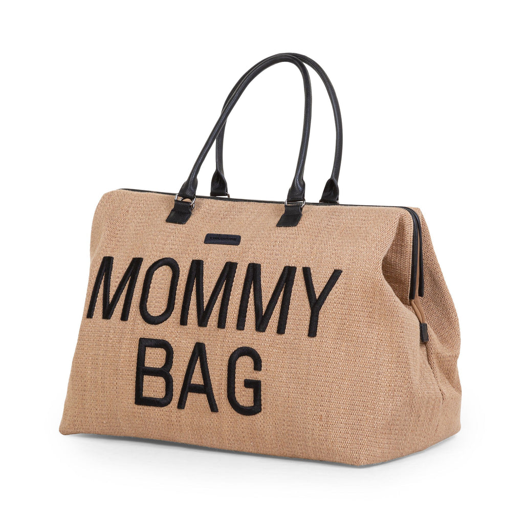 Mommy Bag ® Verzorgingstas • Raffia Look