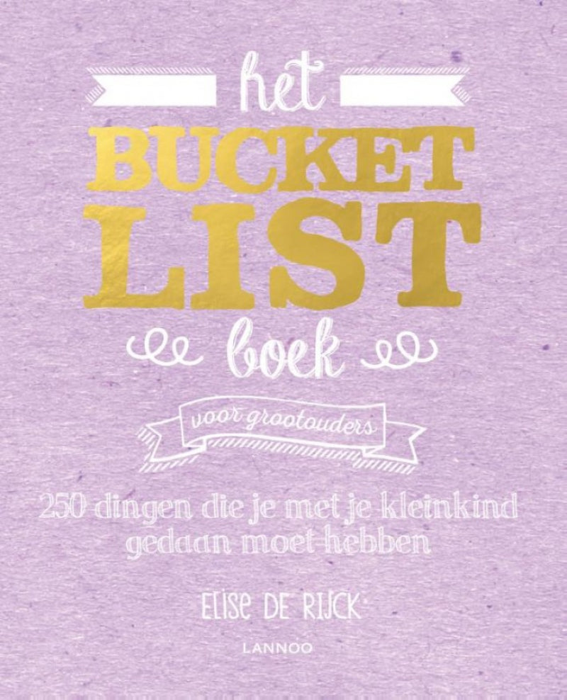 Bucketlist Boek • Voor Grootouders
