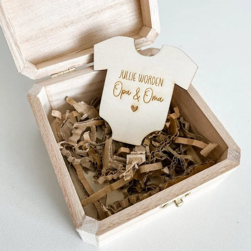Aankondigingsdoosje • Opa & Oma