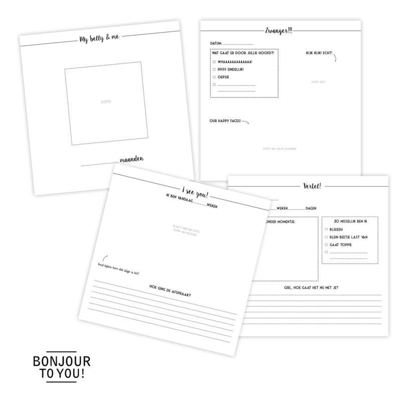 Mijn 9 maanden | Invulboek - HelloBaby.be