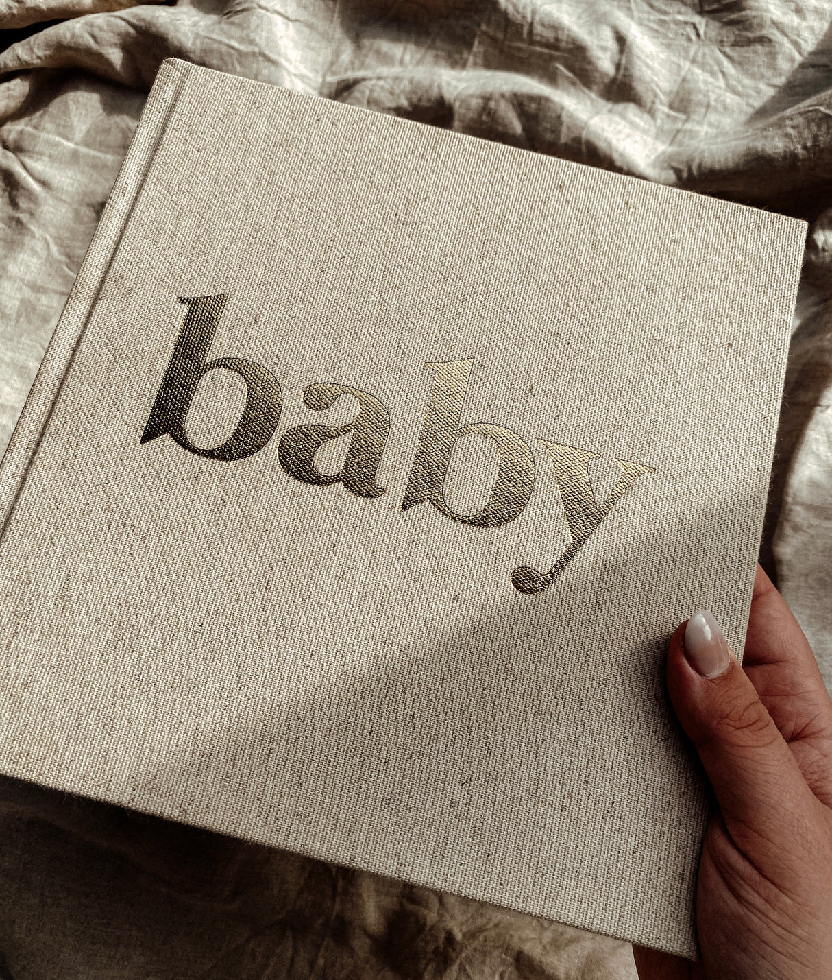 Invulboek Linnen • Baby