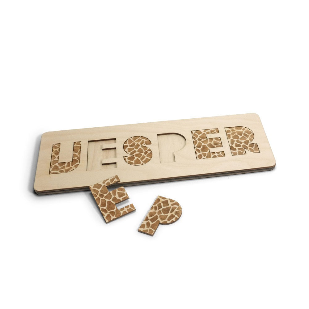 Jungle naampuzzel - HelloBaby.be