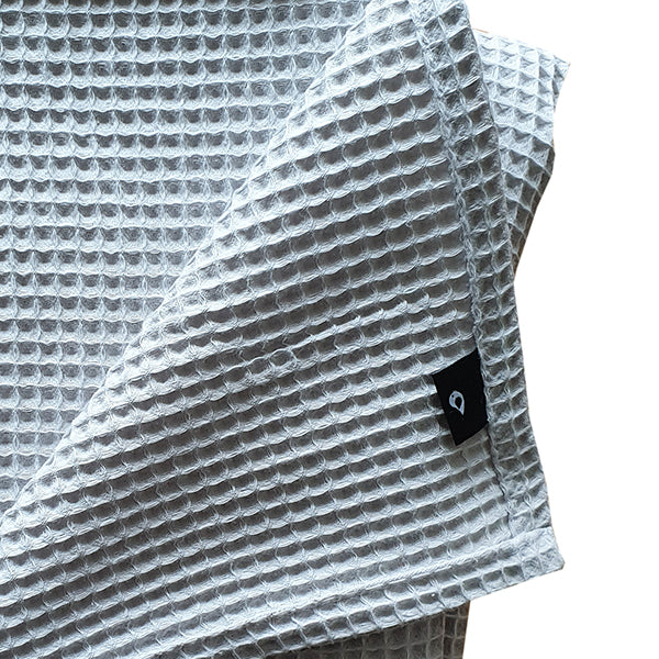 Ledikant Deken Wafelstof • Grijs