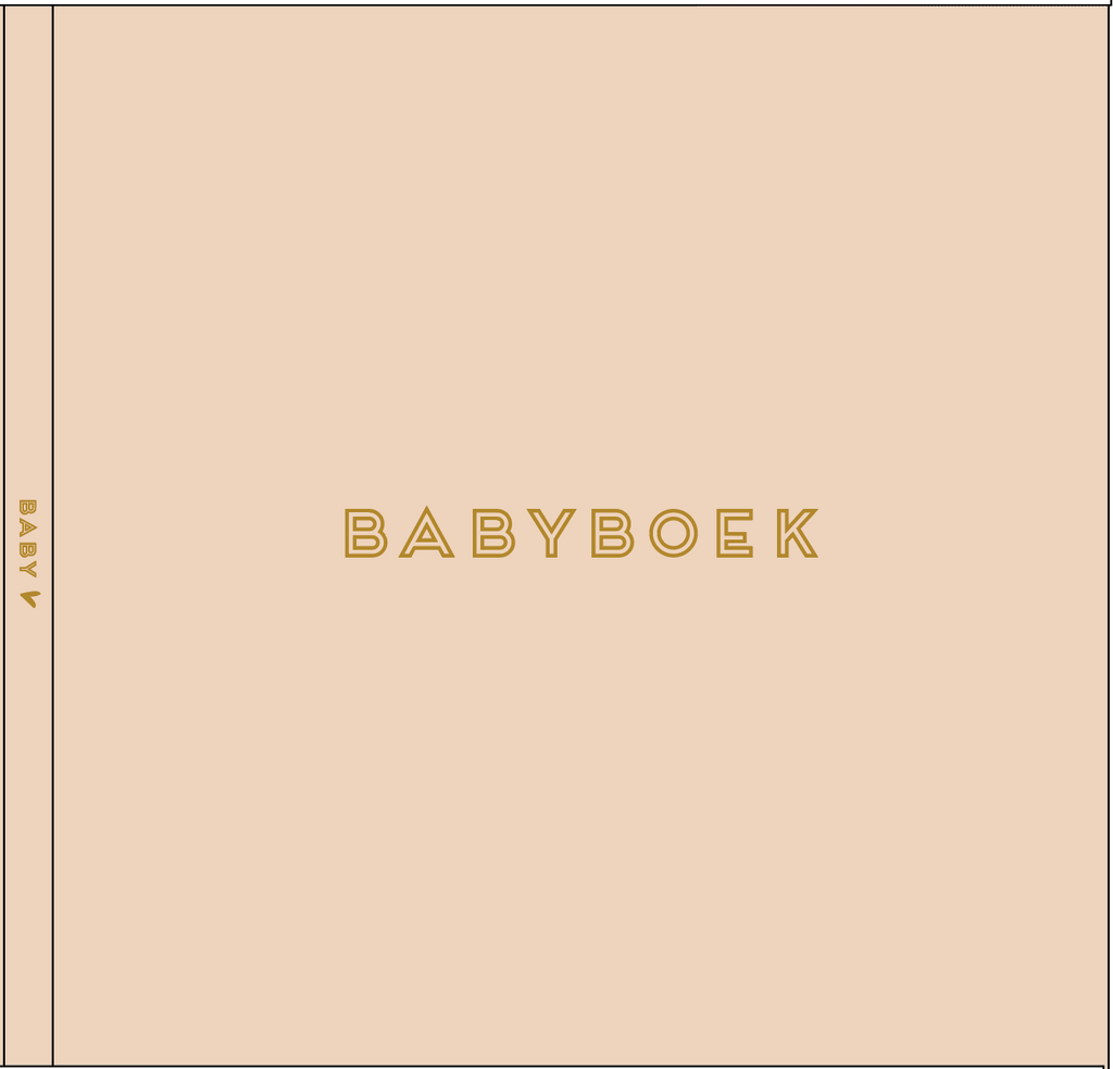 Invulboek Linnen • Babyboek - HelloBaby.be