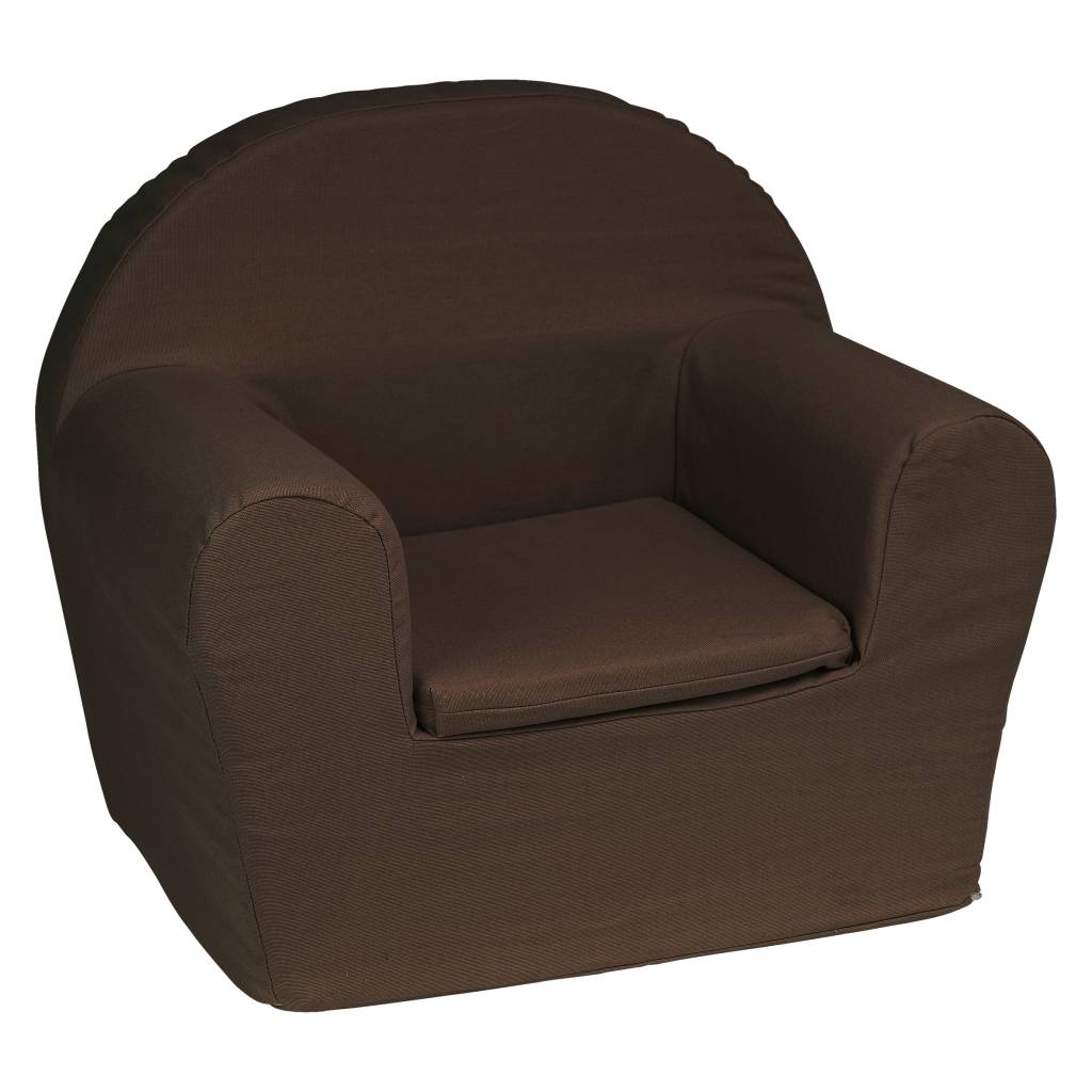Kinderfauteuil met naam | Bruin - HelloBaby.be