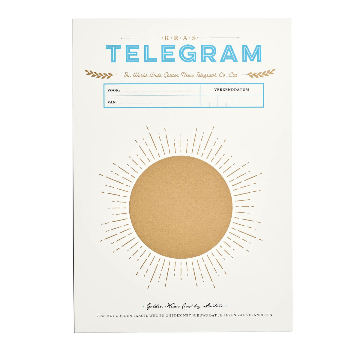 krastelegram wil je mijn peter zijn kraskaart dieter coppens stratier