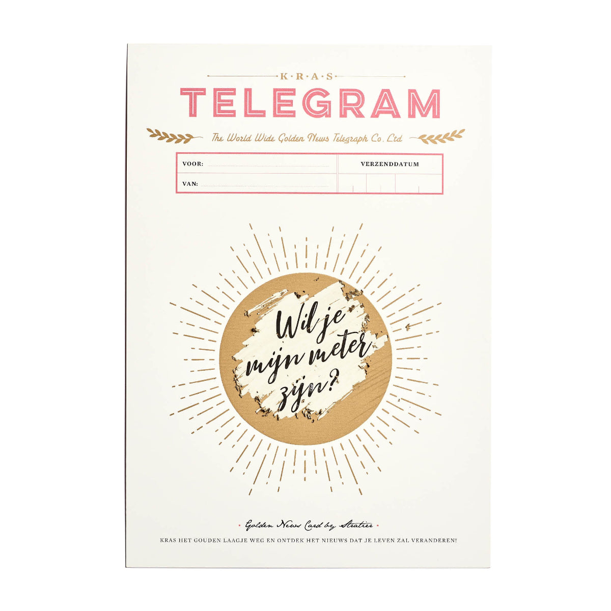 krastelegram wil je mijn meter zijn kraskaart dieter coppens stratier