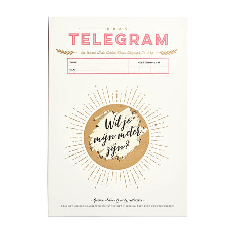 krastelegram wil je mijn meter zijn kraskaart dieter coppens stratier