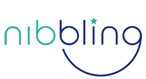 Nibbling rammelaar blauw/wit - HelloBaby.be