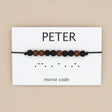 armband morse code peter