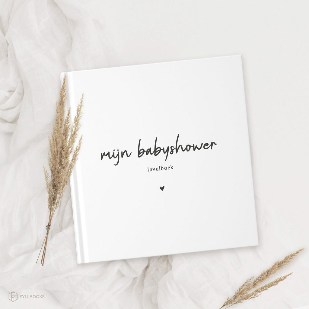 Invulboek • Babyshower