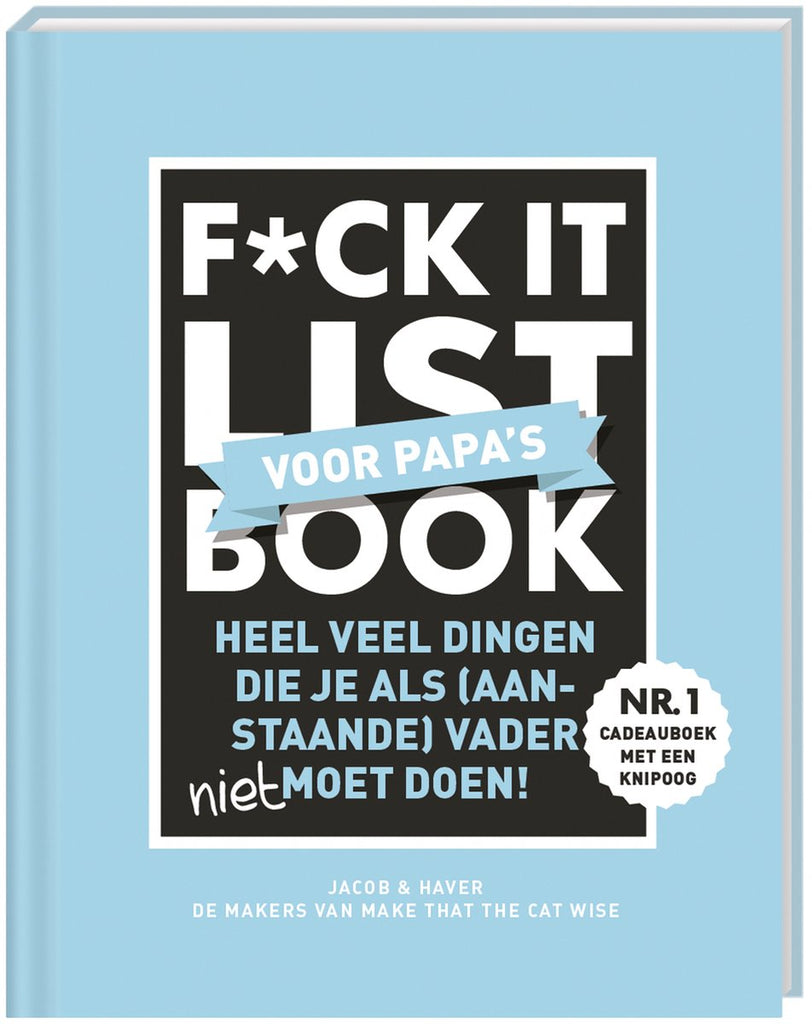 F*ck It List Book • Voor Papa's