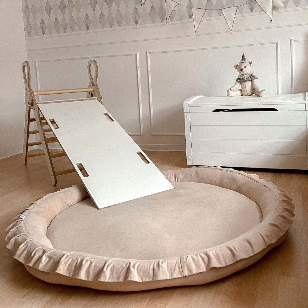 Speelmat Rond • Katoen • Beige