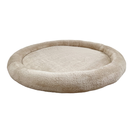 babymat speelmat rond beige teddy moje