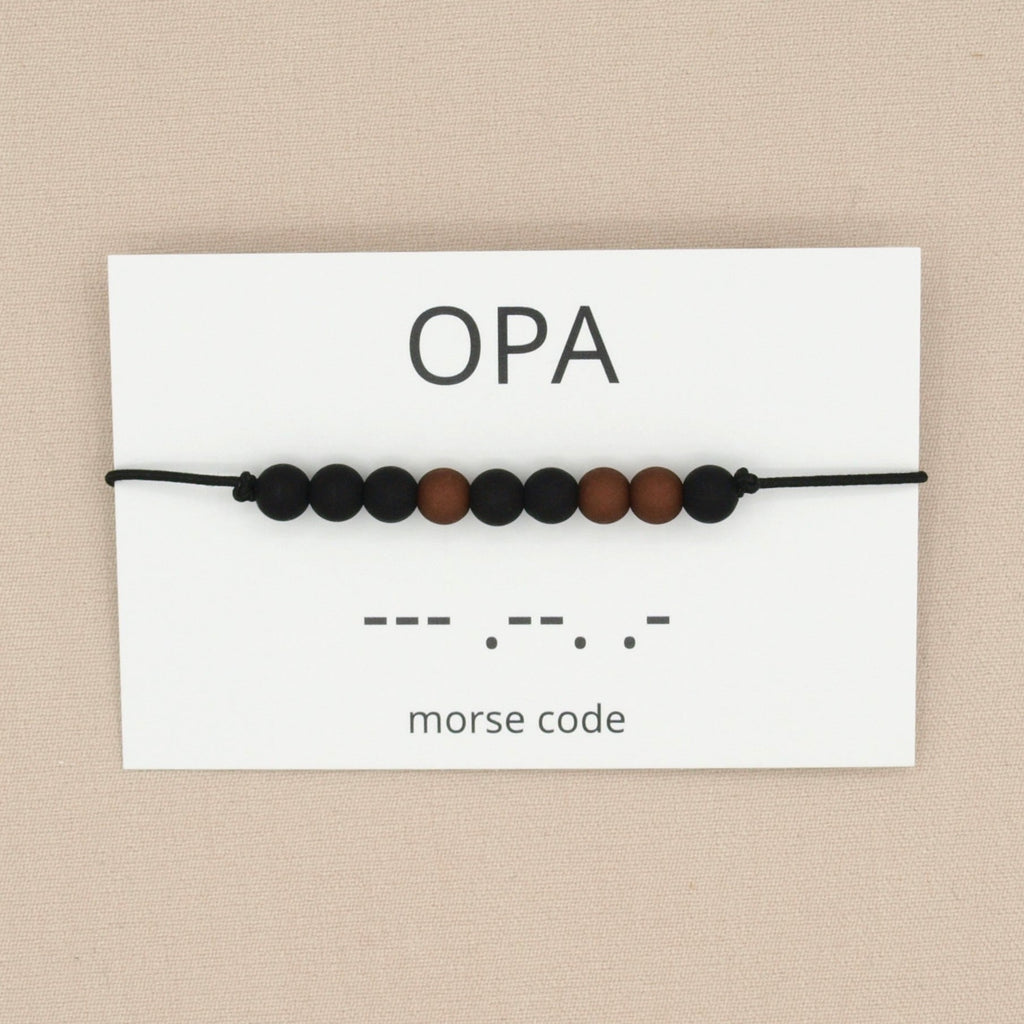 Opa Armband • Morse Code