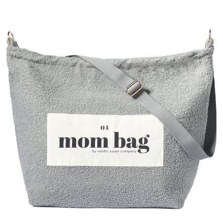 luiertas mom bag grijs 