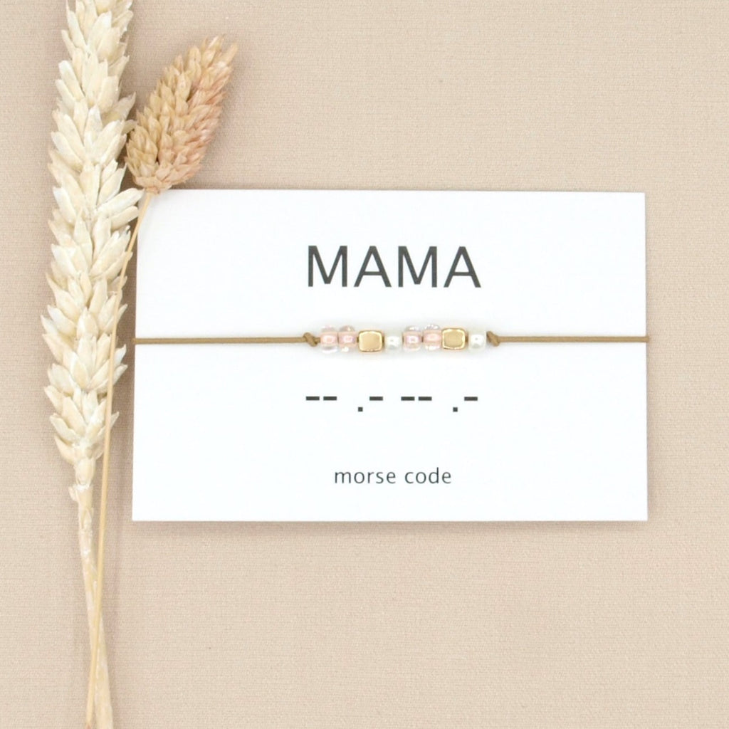 Mama Armband • Morse Code