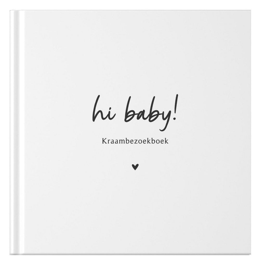 Invulboek Hi Baby •  Kraambezoekboek