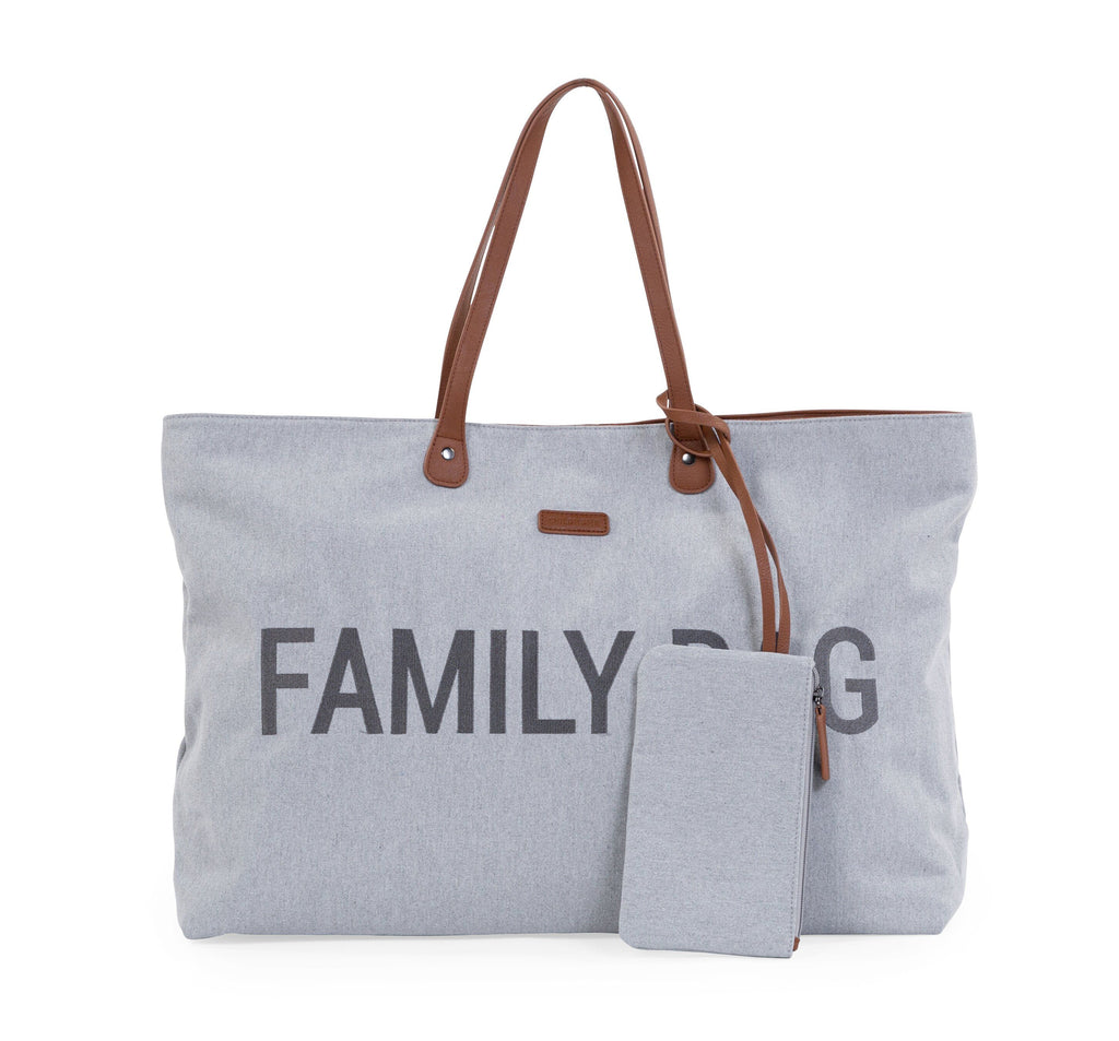 Family Bag • Verzorgingstas • Canvas • Grijs
