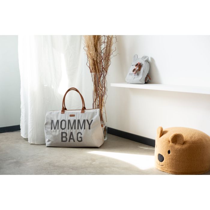 Mommy Bag ® Verzorgingstas • Canvas • Grijs