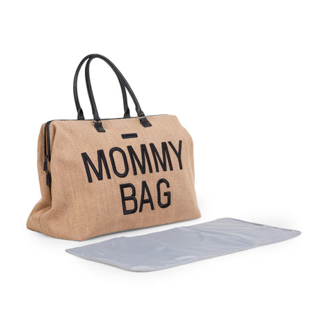 Mommy Bag ® Verzorgingstas • Raffia Look