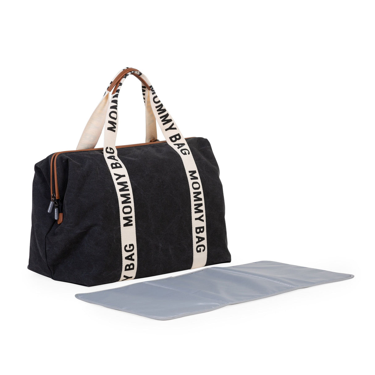 Mommy Bag ® Verzorgingstas • Signature • Canvas • Black