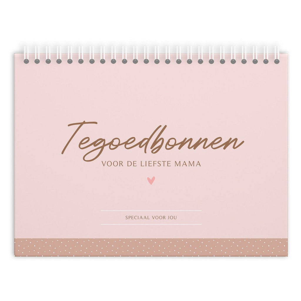 Tegoedbonnen boekje voor de liefste Mama