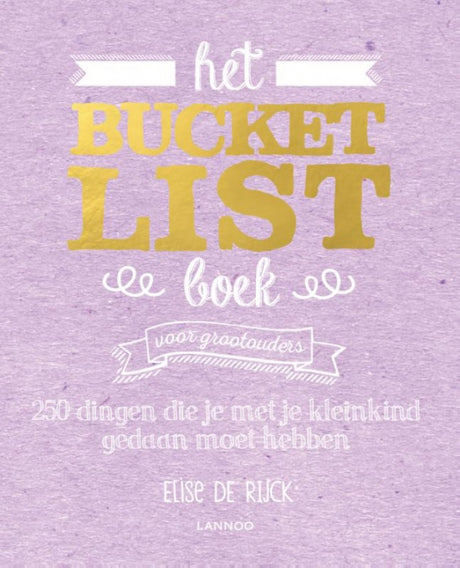 Bucketlist Boek • Voor Grootouders