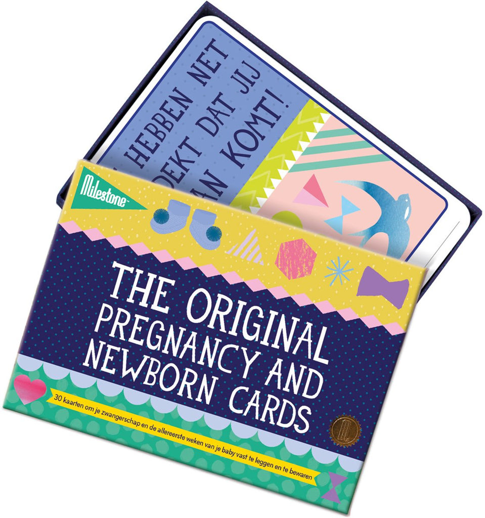 Milestone pregnancy en newborn cards (Nederlandstalig) - HelloBaby.be