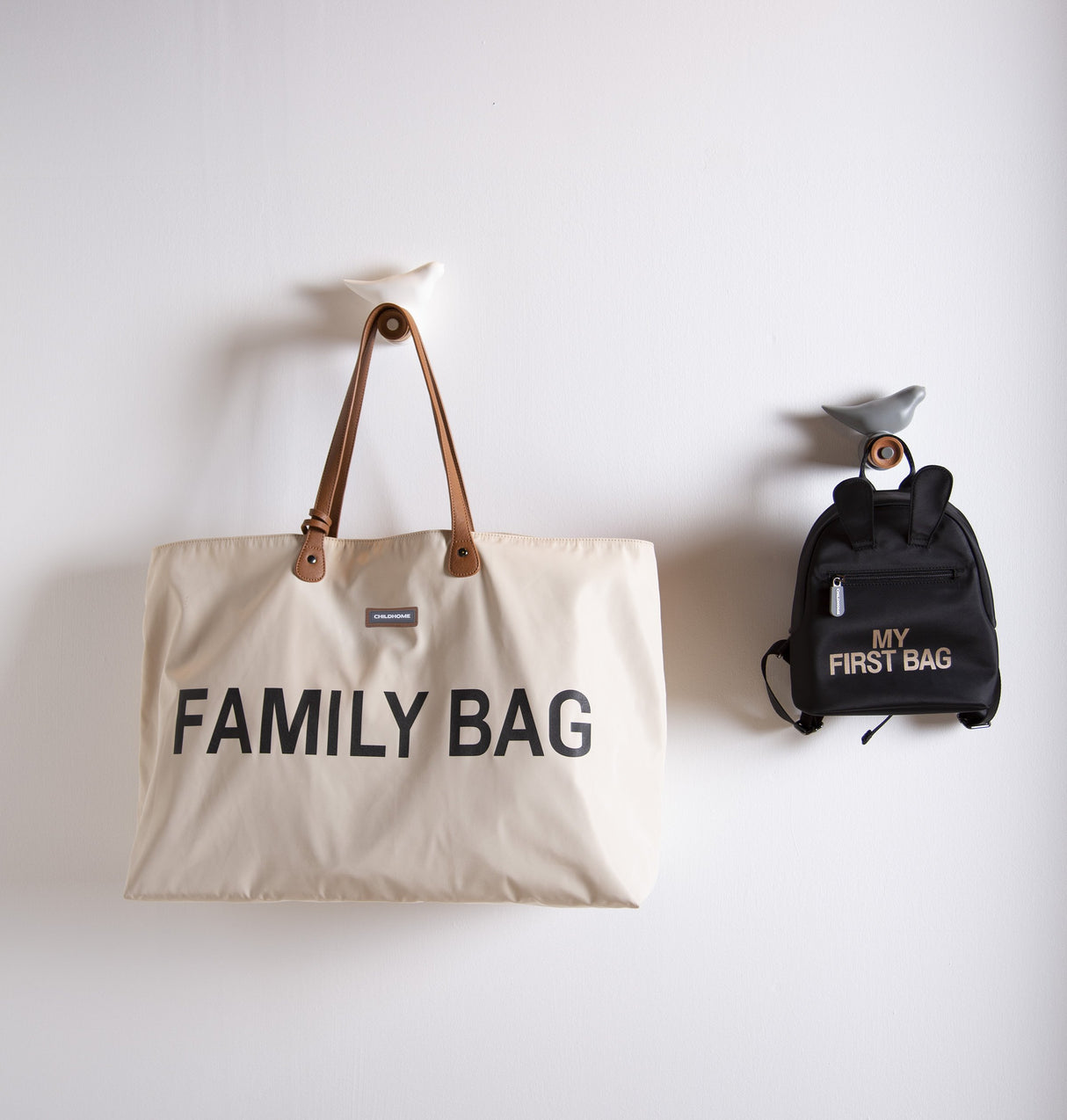 Kapstok Vogel • Grijs - HelloBaby.be