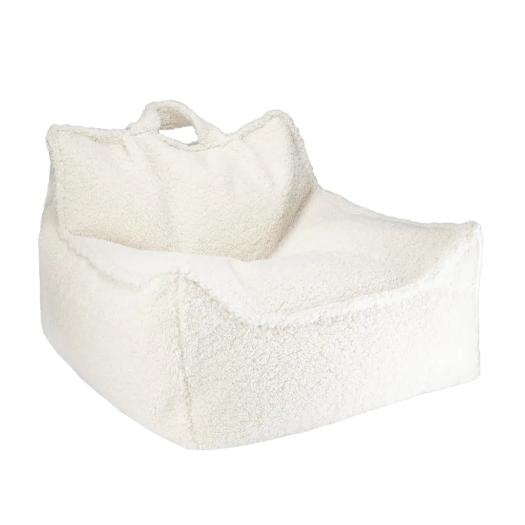 Zitzak Wigiwama • Cream White Beanbag Chair