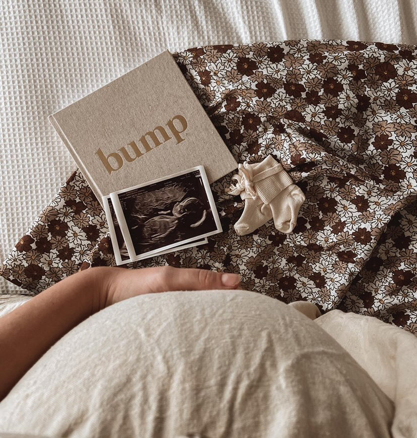 Invulboek Linnen • Bump (zwangerschap)